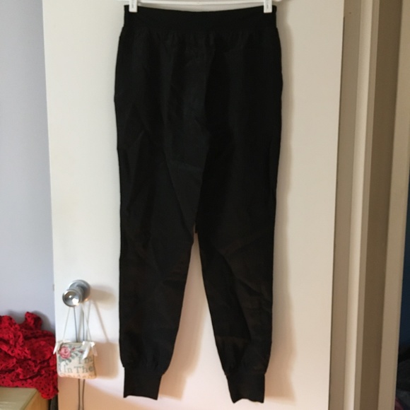 RAG & BONE Black Lightweight Pull On Parachute Pants S - Picture 1 of 5